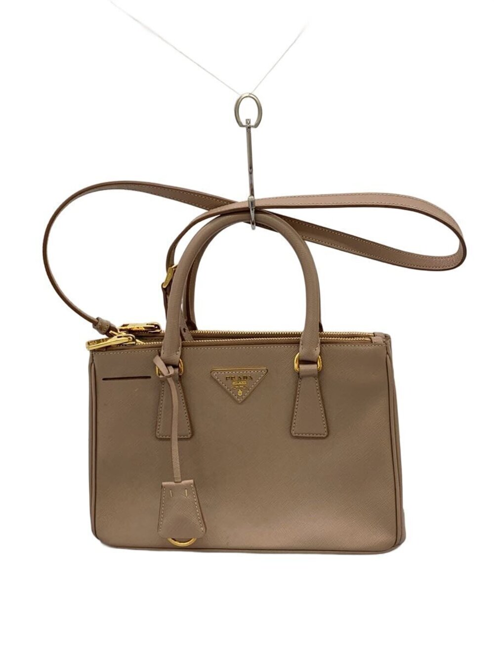 Prada beige Galleria Saffiano Leather Bag Pink